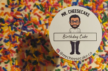 Birthday Cake Cheesecake